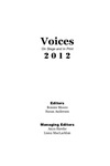 Voices: On Stage and In Print, 2012 by Utah State University Department of English